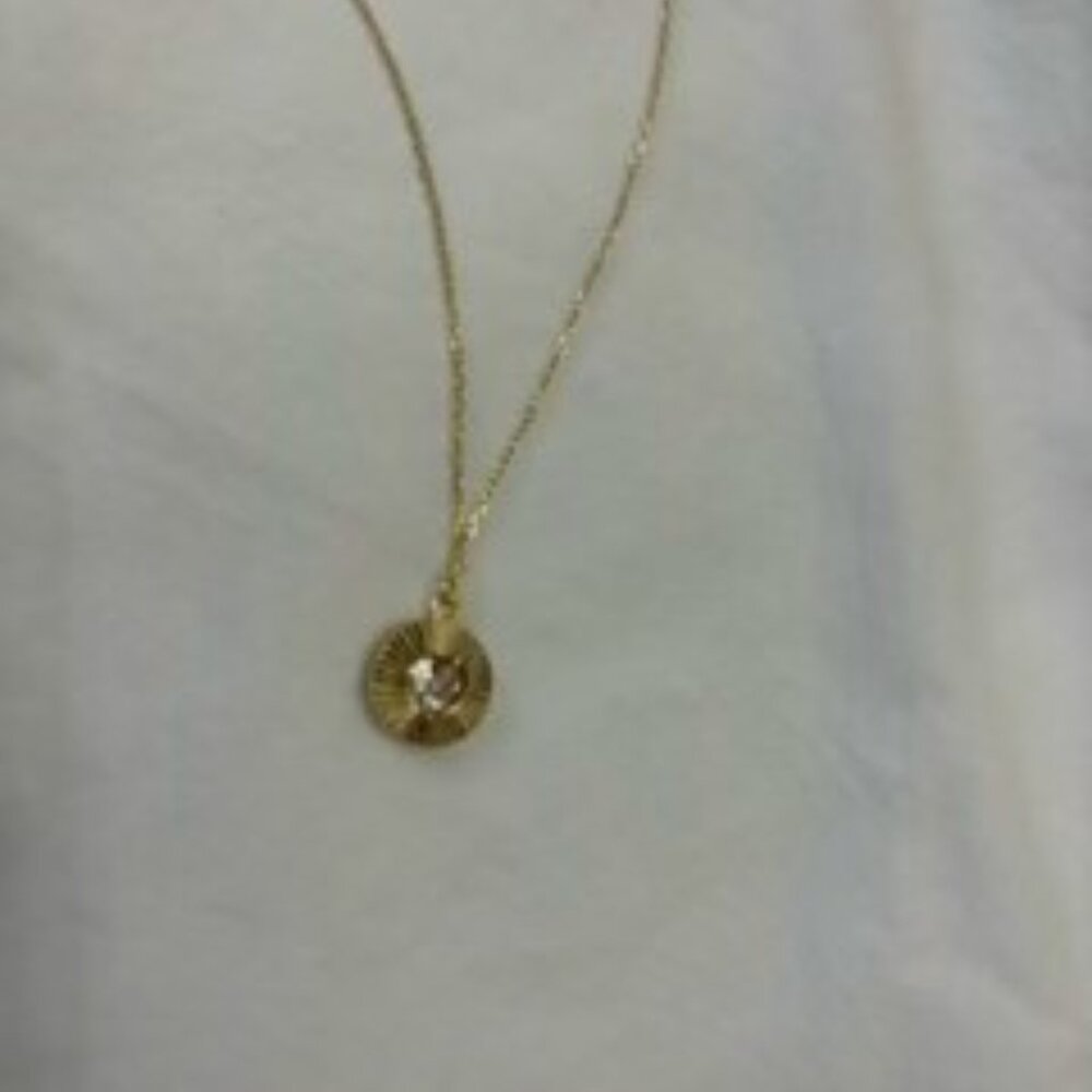 New Argento Vivo sterling silver necklace with pendant